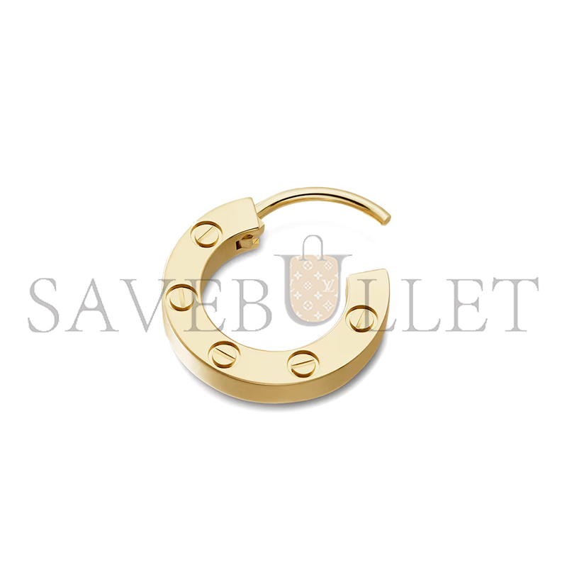 CARTIER LOVE SINGLE EARRING B8301423